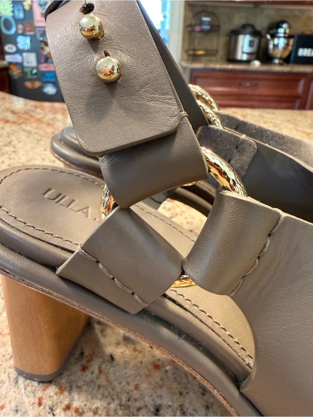Ulla Johnson Filippa High Heel Sandal Women’s Size 39/US 8-8.5 Beige NEW READ - Picture 11 of 13